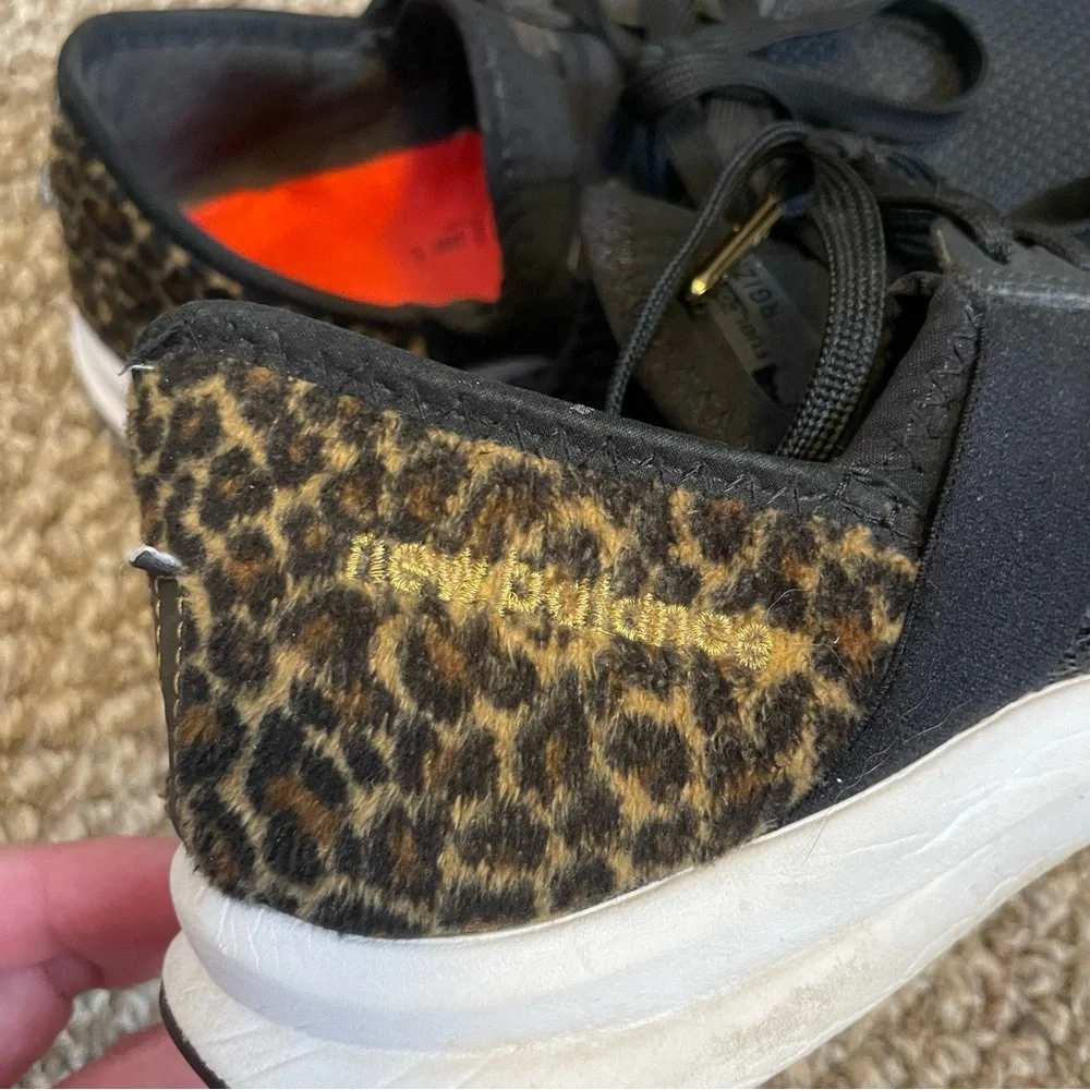 New Balance FuelCore Nergize V1 Womens Size 8.5 Shoes Athletic Leopard Sneaker